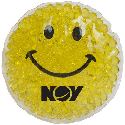 Hot/Cold Gel Bead Packs - Smiley Face