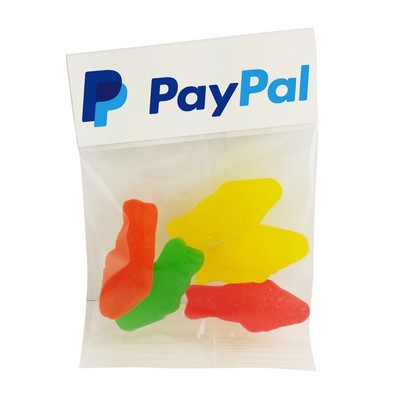 Small Header Bags Milk Chocolate Mini Pretzels